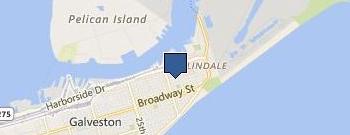 Galveston Supper Club location map
