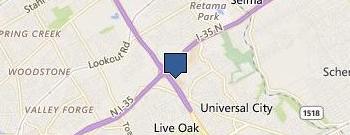 Orange Leaf Frozen Yogurt location map