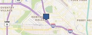 Dallas limo location map