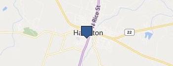 Central Texas College-Hamilton location map