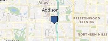 Elk Corp Dallas location map