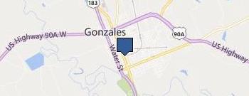 Gonzales Electric Department location map