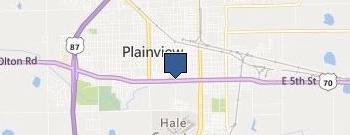 Girl Scout Caprock Council location map