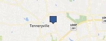 Invisible Fence-Tyler Longview location map