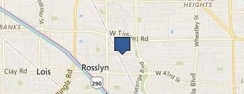 Roe Surveying CO location map