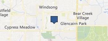 Simply Reiki Houston location map