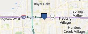 Memorial Hermann Rehab Service location map