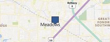 Fort Bend Pampered Pets location map