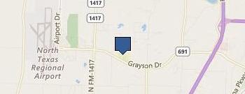 Grayson County College location map
