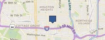 Heights Vinyl location map