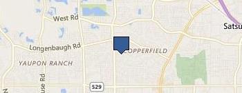 Keith Alan Caffey location map