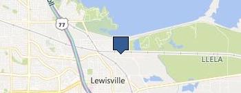 City of Lewisville Public Work location map