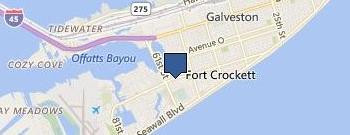 Galveston Island Palms Outdoor Events & Parties location map