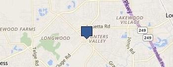 Up in Tangles Salon location map