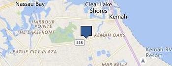 Galveston County Health District location map