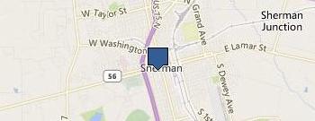 Grayson County Sheriff location map