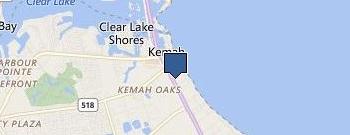 Kemah City Municipal Courts location map