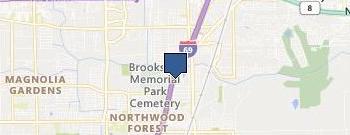 Houston Tree Removal location map