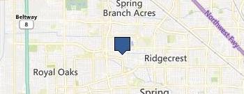 Houston Concrete location map