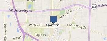 Denton City Attorney location map