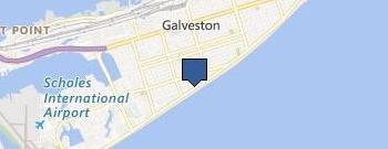 SegCity Galveston Segway Tours location map