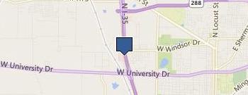 Denton Hie Lodging LLC location map