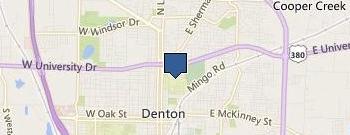 Texas Woman's University location map