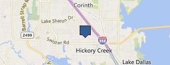 Lake Dallas Independent Sch location map