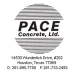 Pace Concrete Ltd - Concrete Products & Services in Houston