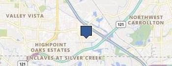 Bluffs At Vista Ridge location map