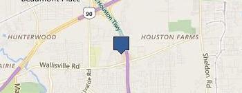 Budget Rent A Car location map