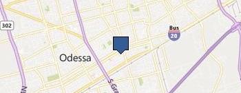 Ector County Independent School District location map