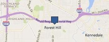 Comet Cleaners location map