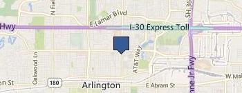 Jack in the Box location map