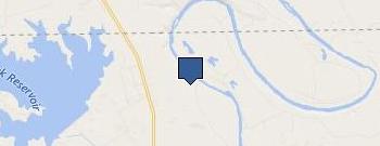 Brazos House Retreat location map