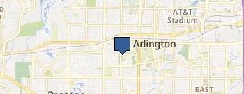 University of Texas Arlington location map