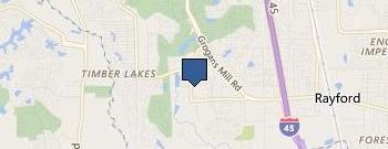 Woodlands Landscaping location map