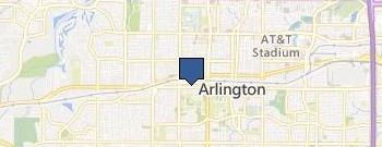 Arlington Yoga Center location map