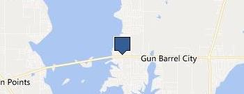 Billy Odom Construction location map