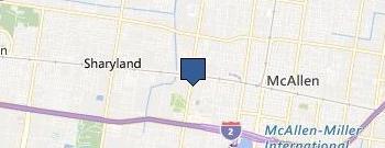 Mcallen Seo location map