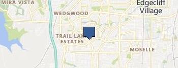 Comet Cleaners location map