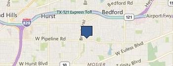 Surface Finishing Southwest location map
