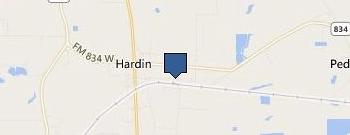 Hardin Justice of the Peace location map