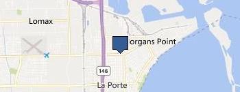 Carpet Cleaning La Porte TX location map