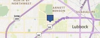 Lubbock County Hospital District location map