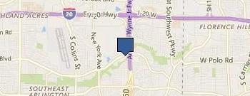 Grandy's location map