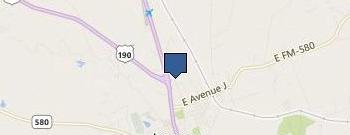 Lower Colorado River Authority location map