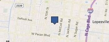 Brooks III Thomas E DPM location map