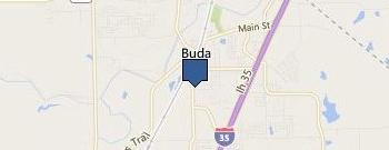 Buda Woodworks location map