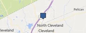 Shack location map
